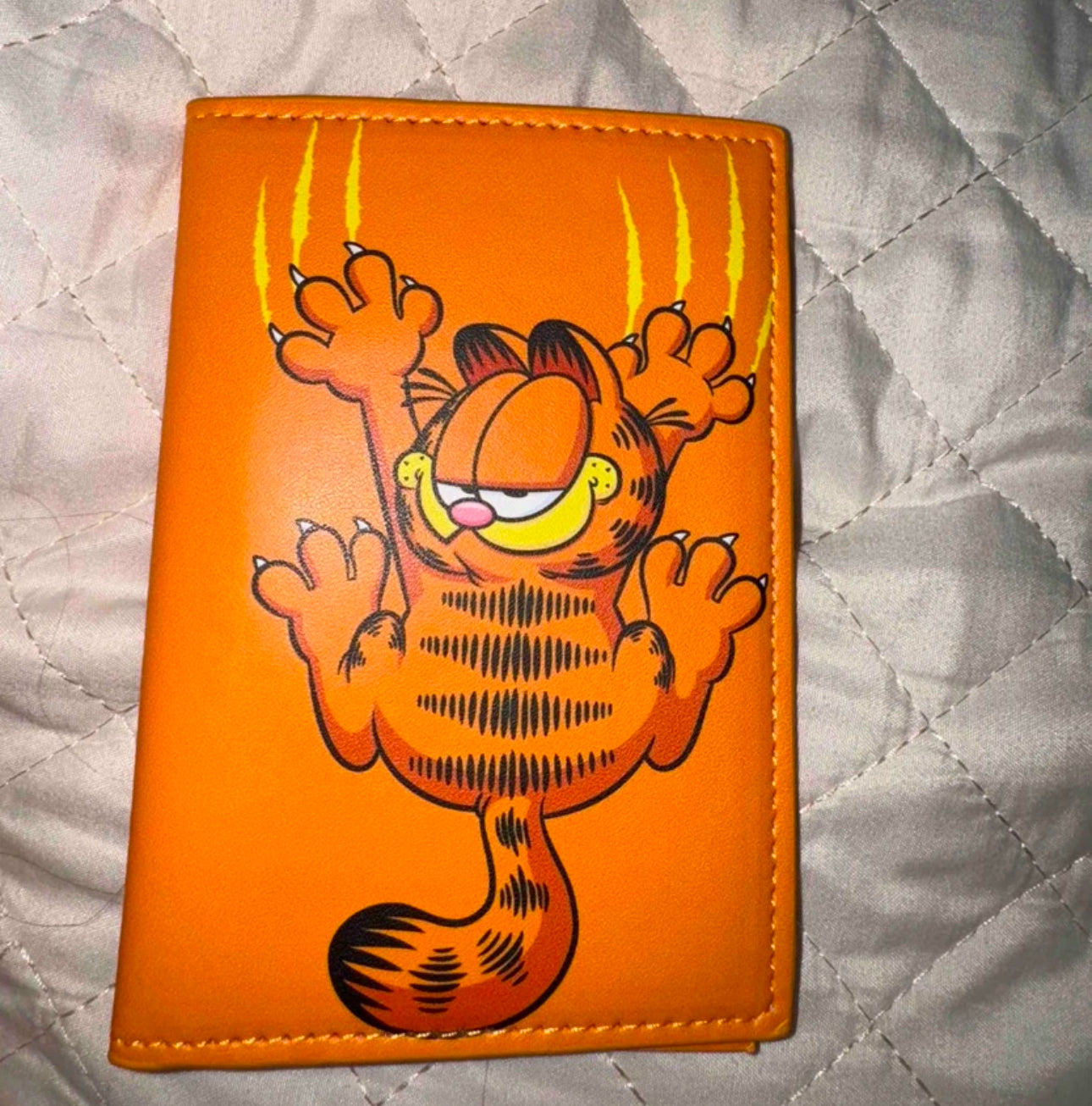 Orange Fashionable Passport Holder | JA.VA.NAH