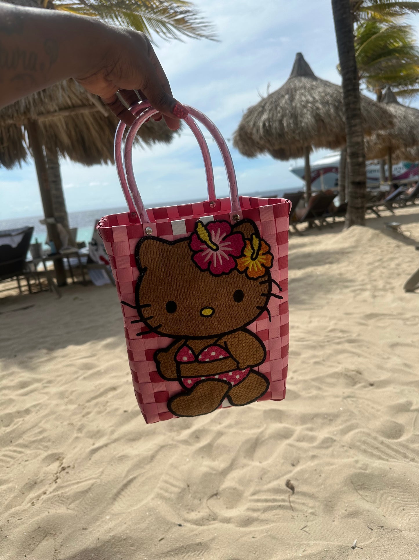 Tote Beach Woven Handbag | JA.VA.NAH