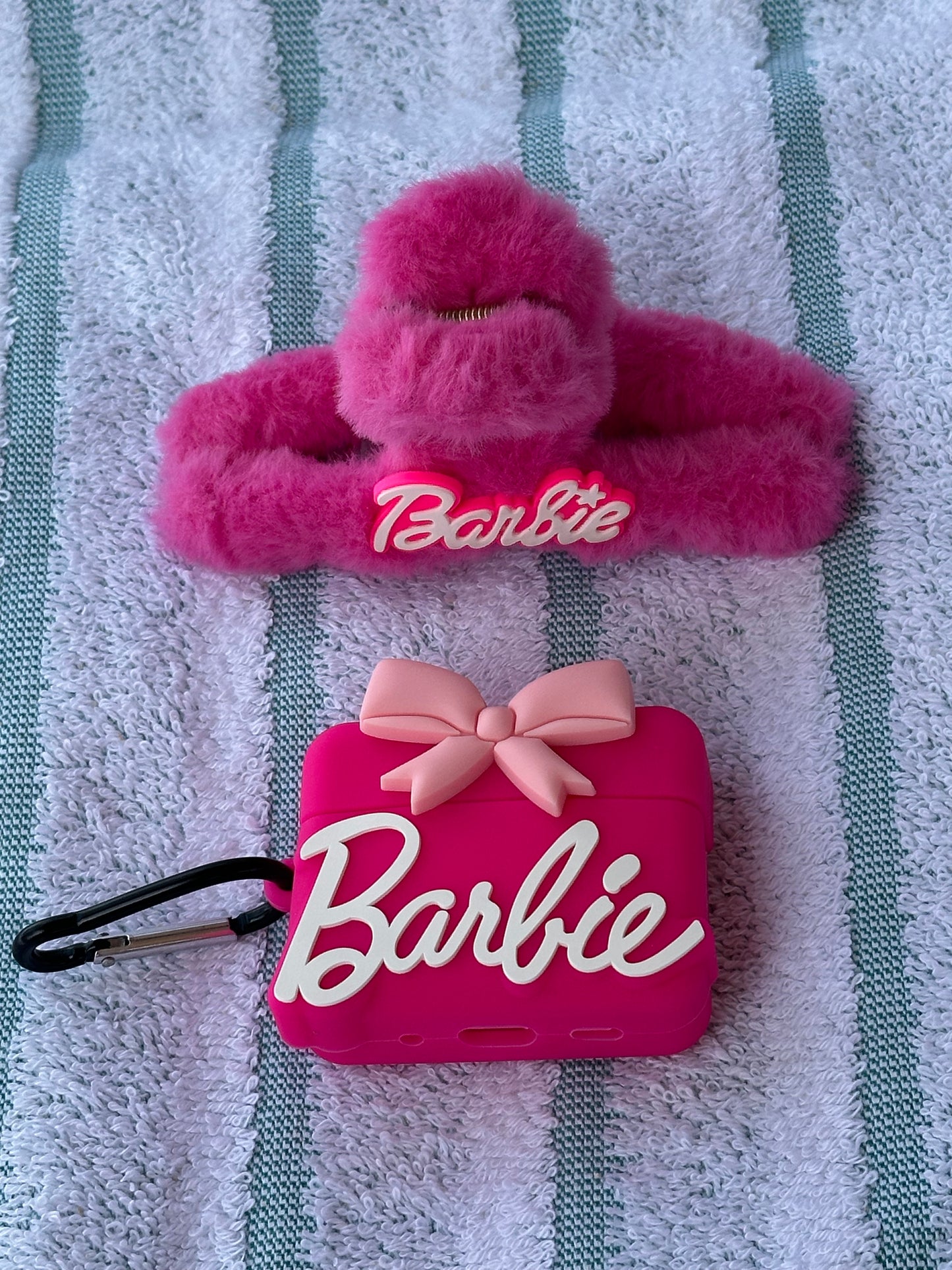Pink Soft jumbo Hair Clips | JA.VA.NAH