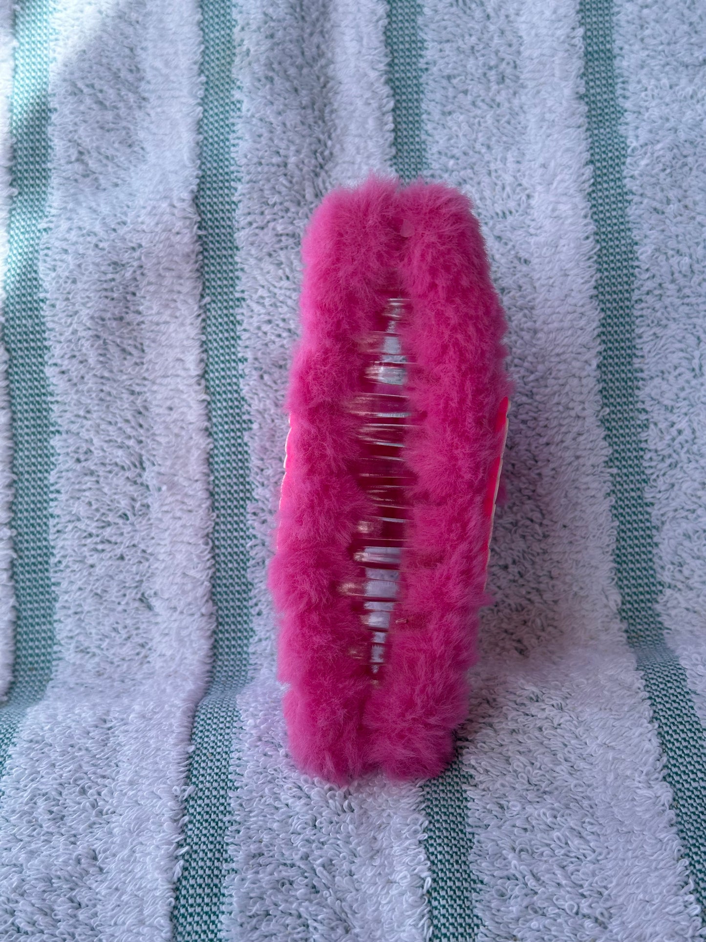 Pink Soft jumbo Hair Clips | JA.VA.NAH
