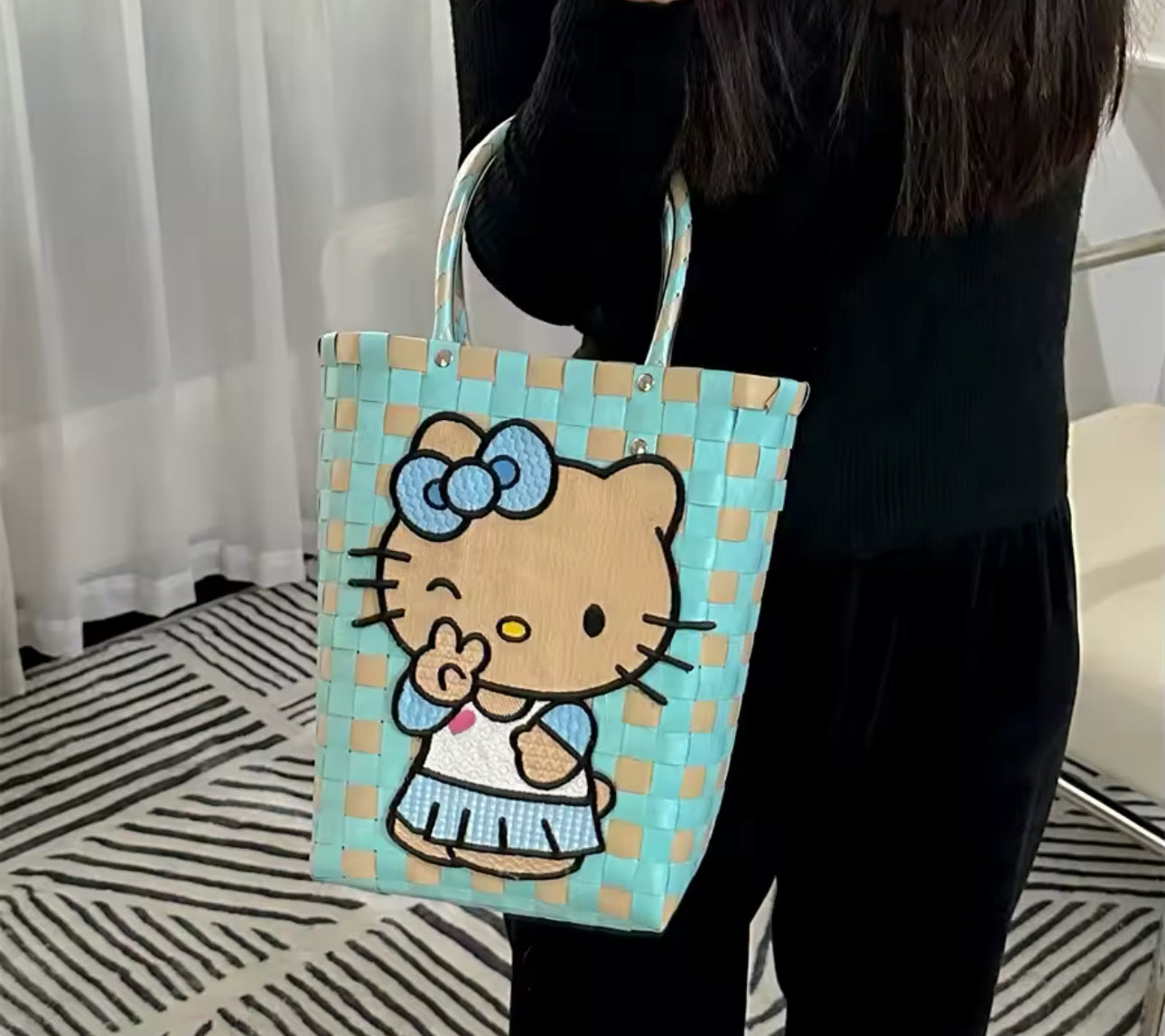 Tote Beach Woven Handbag | JA.VA.NAH