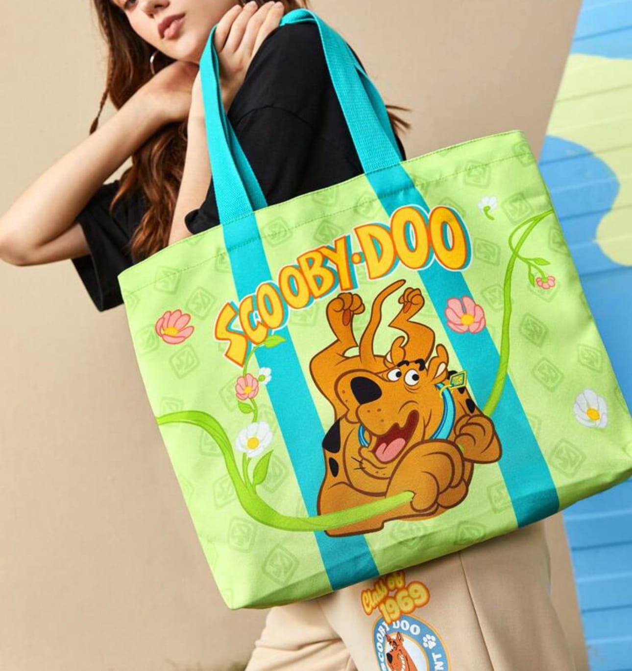 SCOOBY-DOO Pattern Fashionable Women's Handbag