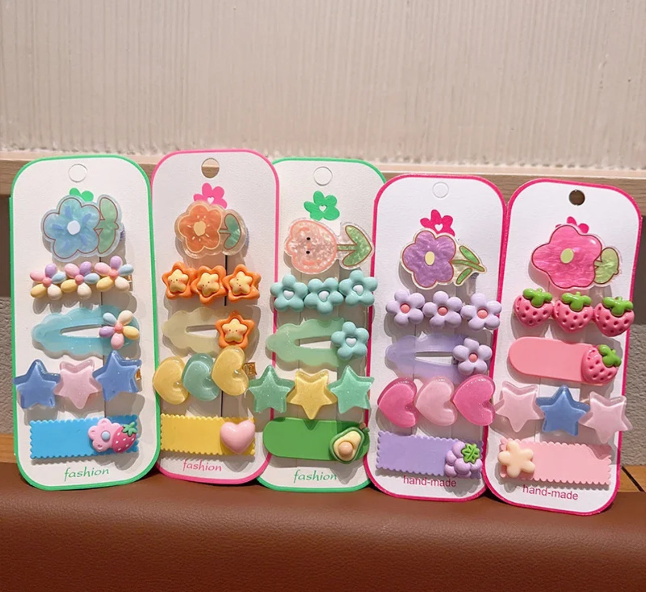 Sweet Candy Acrylic Hair Pins