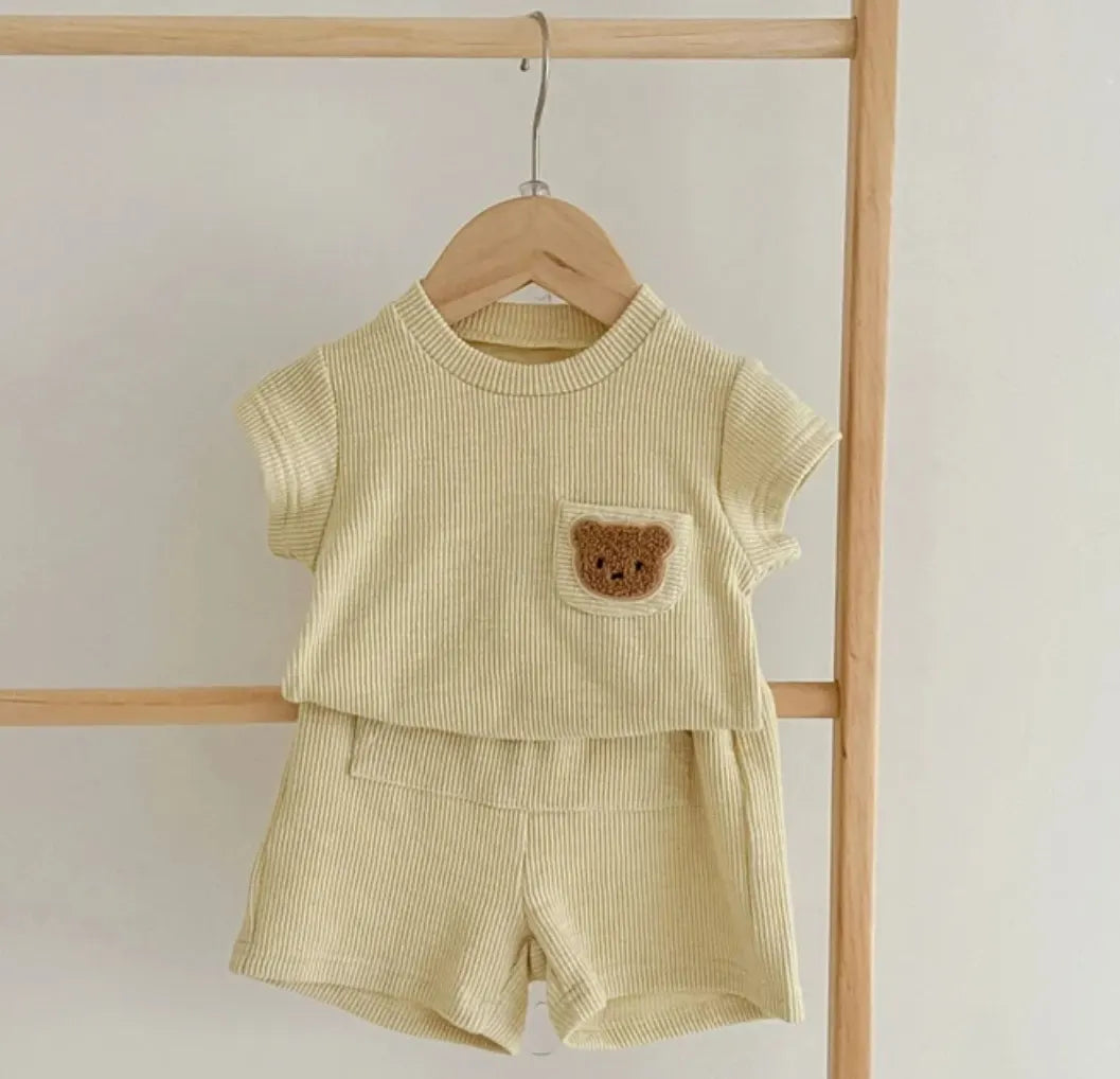 2Pcs Bear shorts for Girls