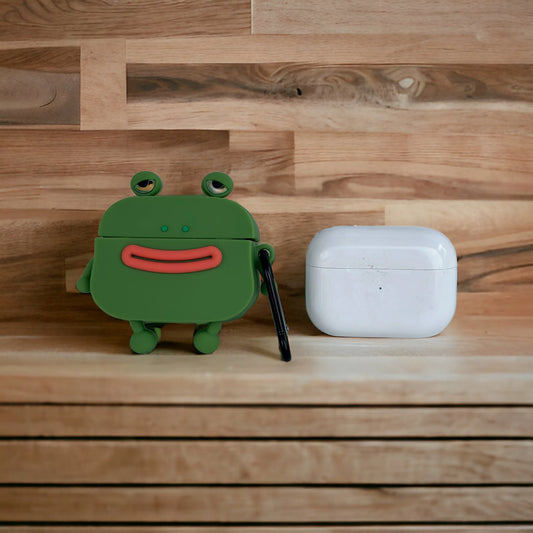 Cartoon Frog silicon AirPod case