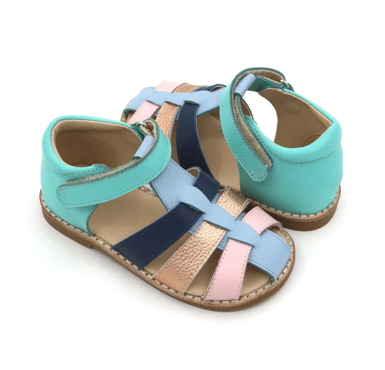 Ava Simpi Hook and Loop Cross Sandals