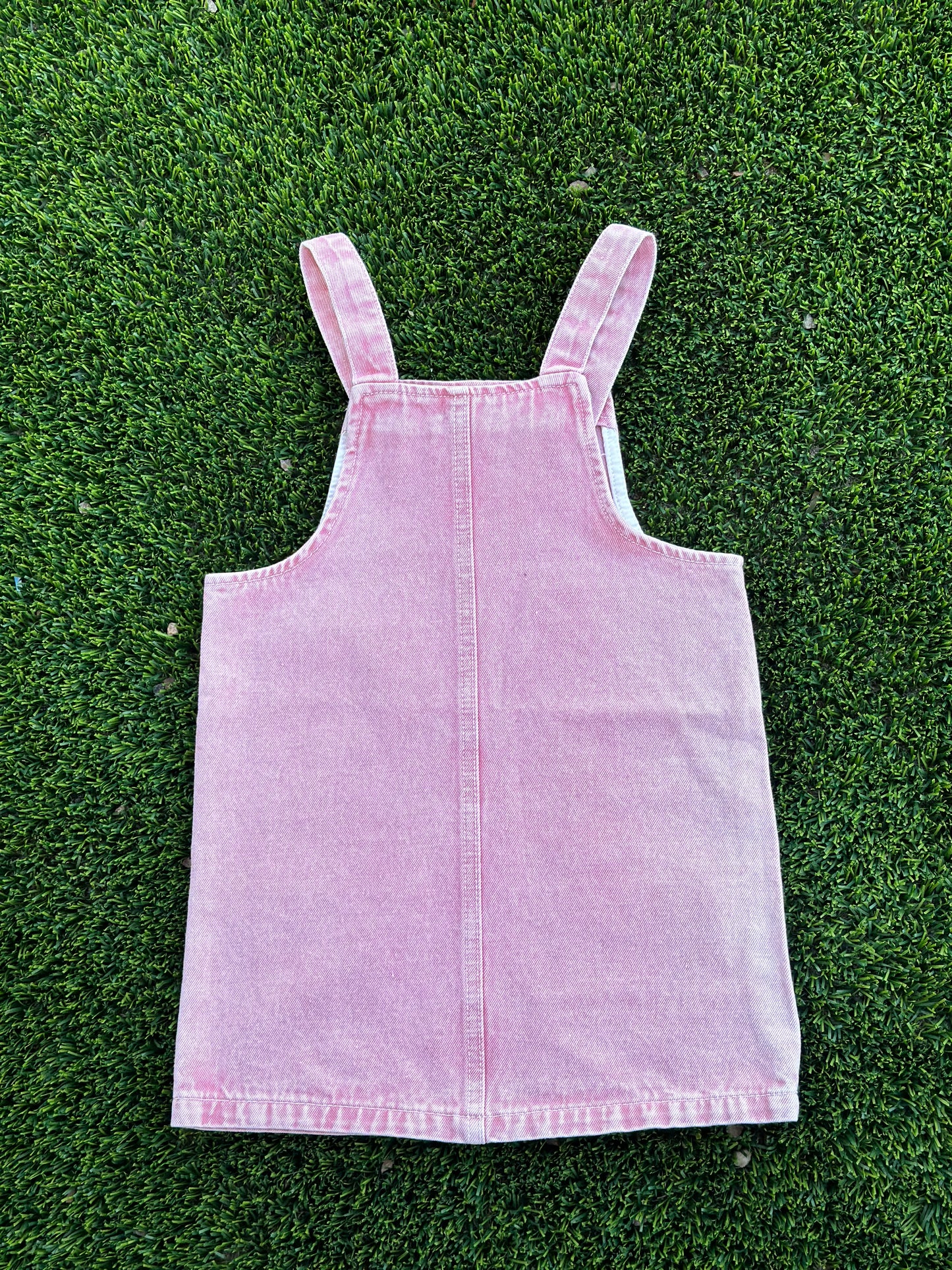 Ava Simpi Denim Overalls 2 Pcs Dress