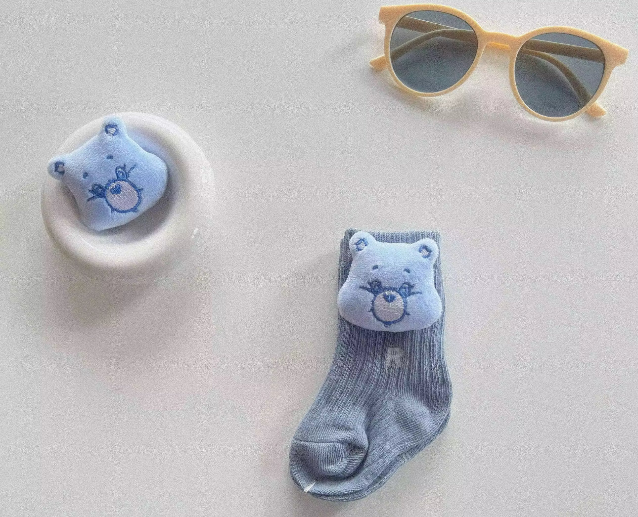 5Pairs 3D Cute Bear Tube Socks