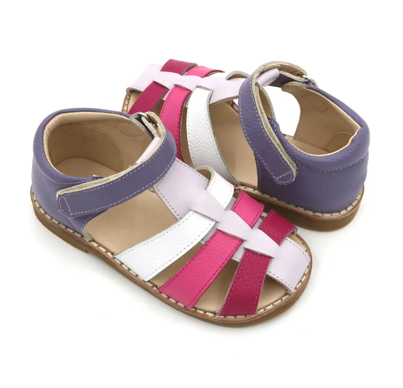 Ava Simpi Hook and Loop Cross Sandals