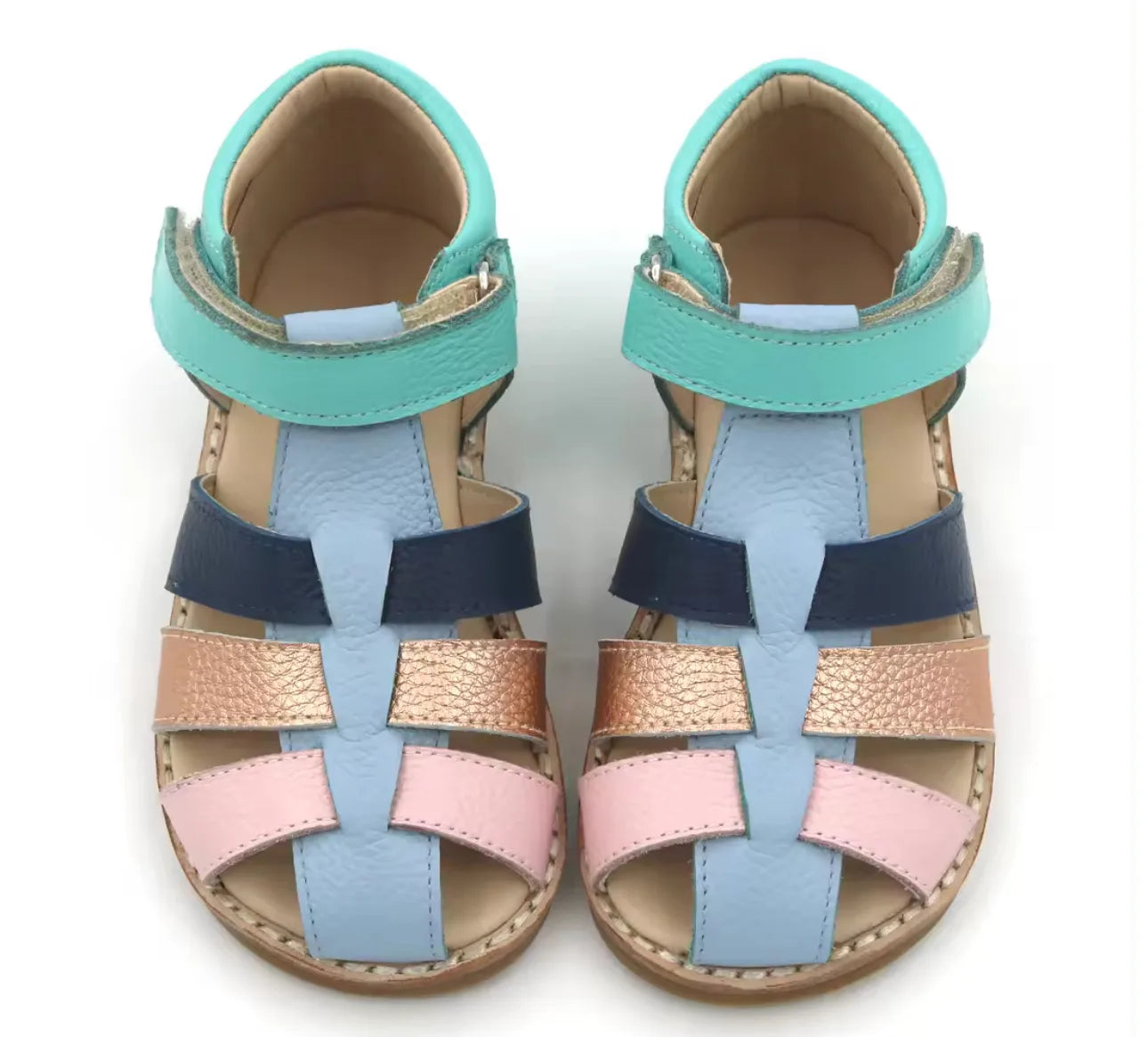 Ava Simpi Hook and Loop Cross Sandals