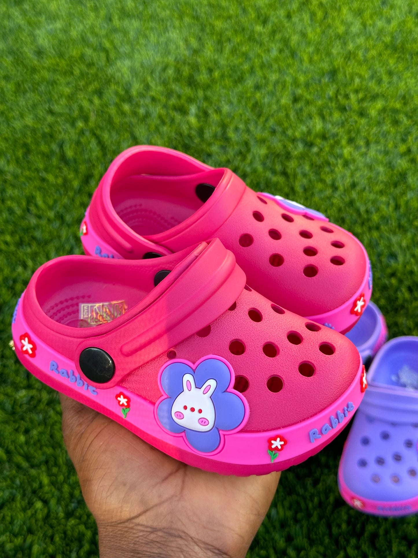 Rabbit Summer Slippers for girls