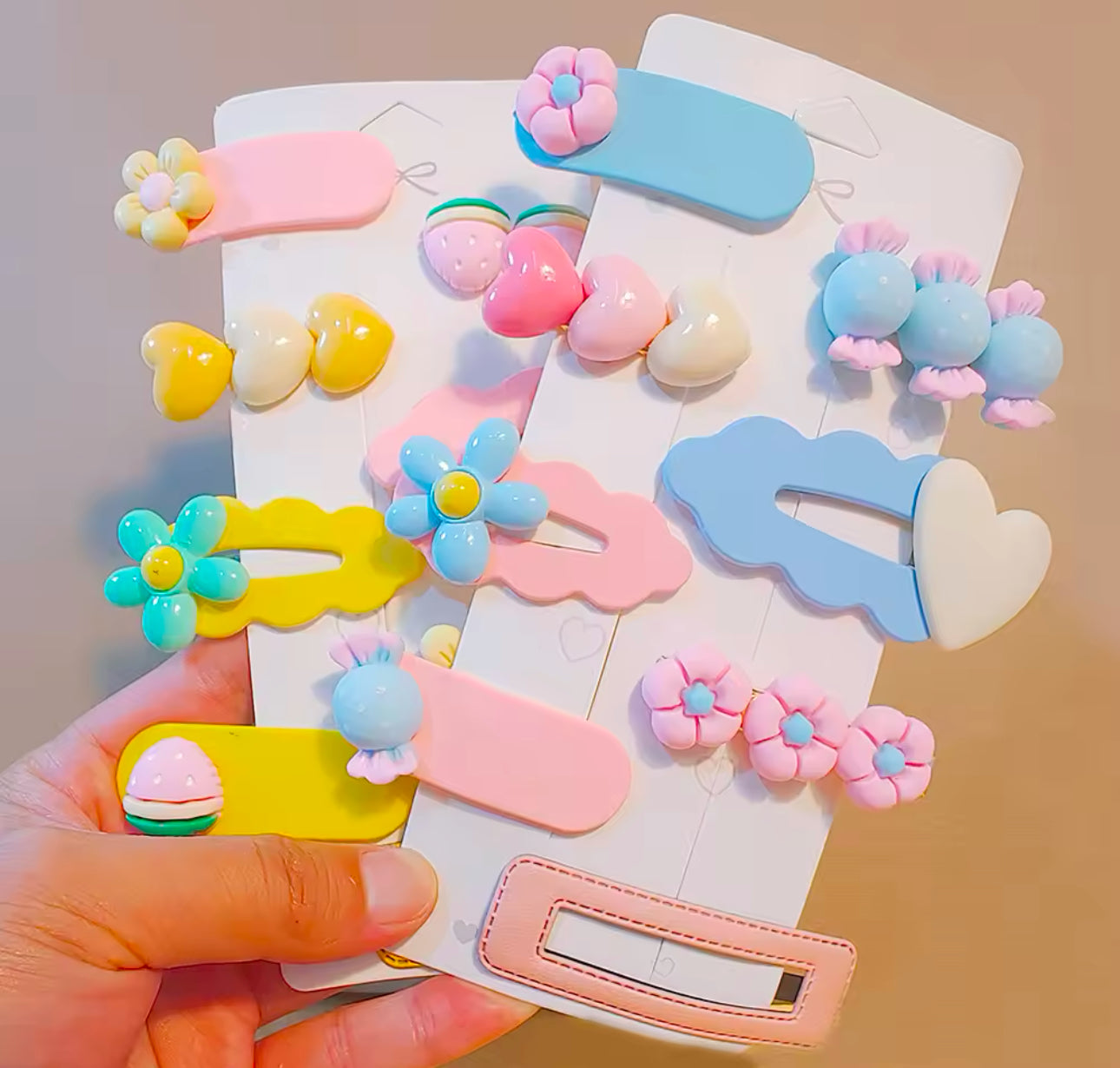 8PCS Children's Hairpins