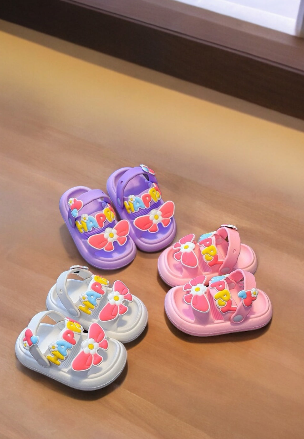 AVA SIMPI Butterfly Summer Shoes for girls