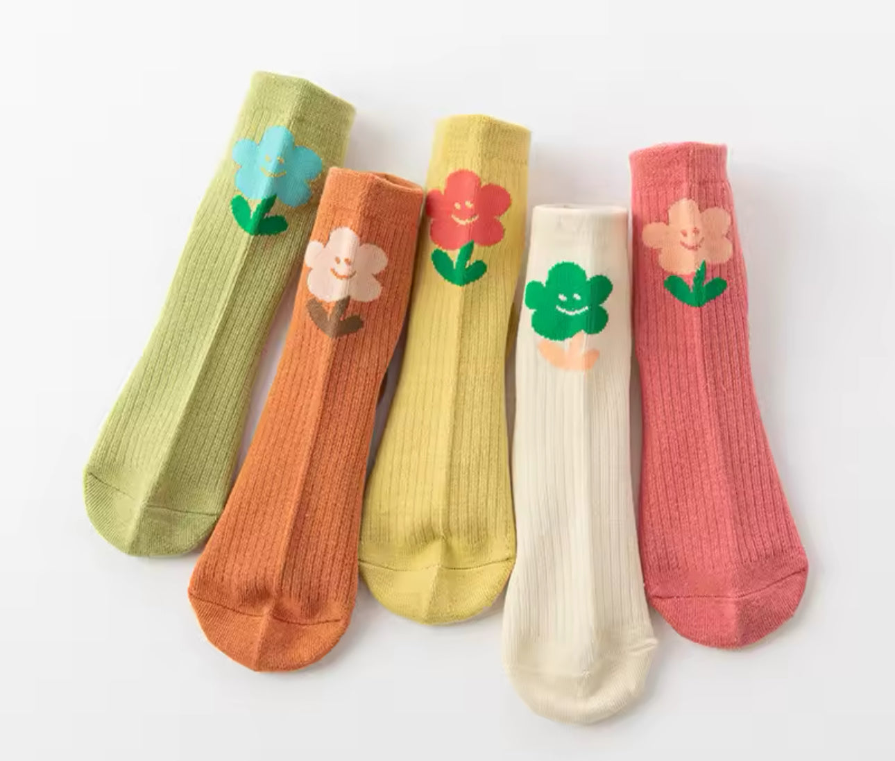 5Pairs Girls Socks | JA.VA.NAH