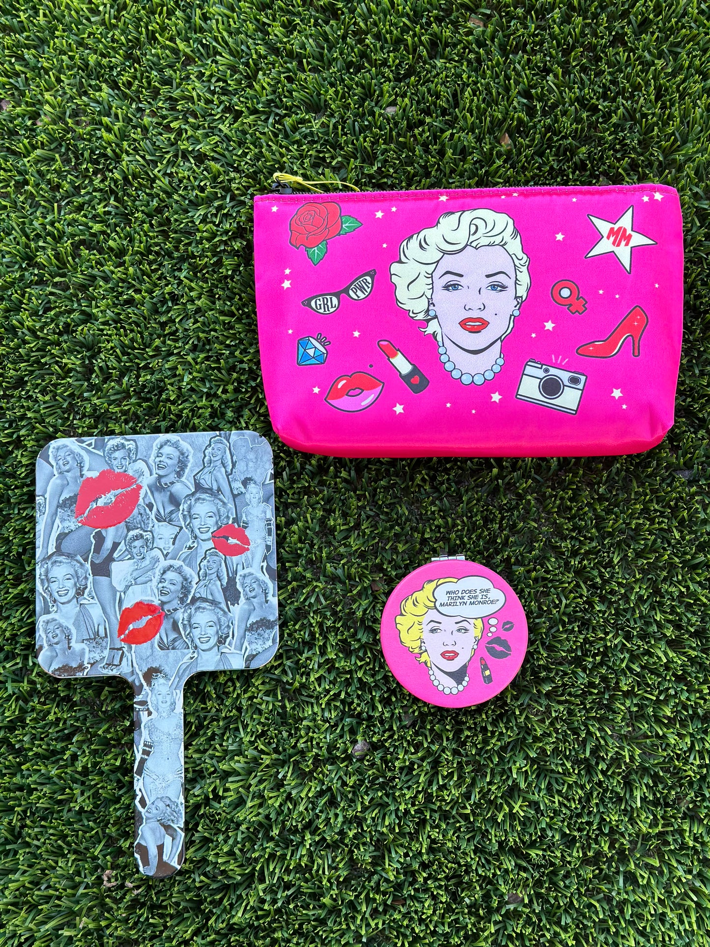 Marilyn Monroe cosmetics bags