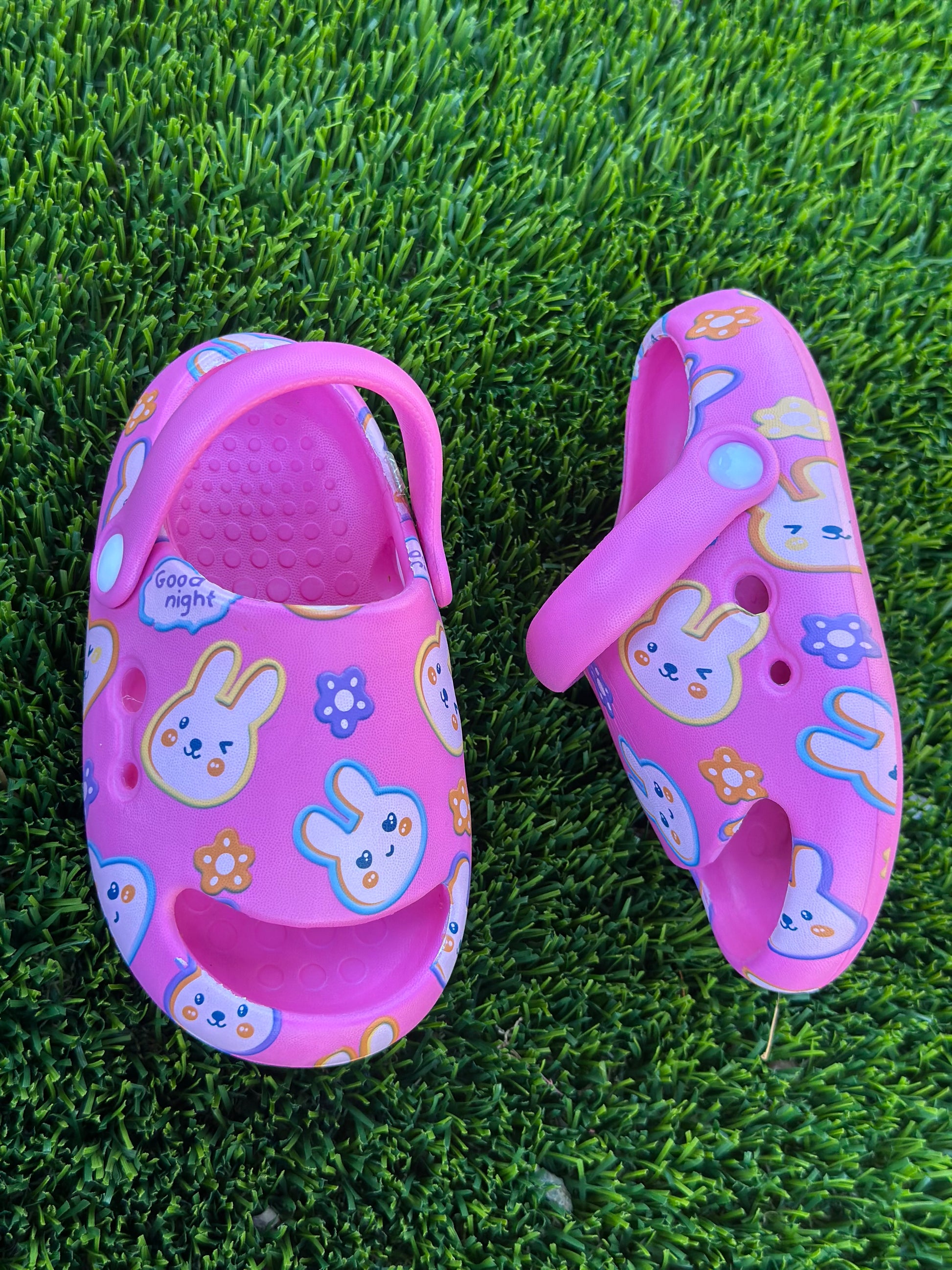 Kids Strawberry/Good night clogs for Toddler girls | JA.VA.NAH