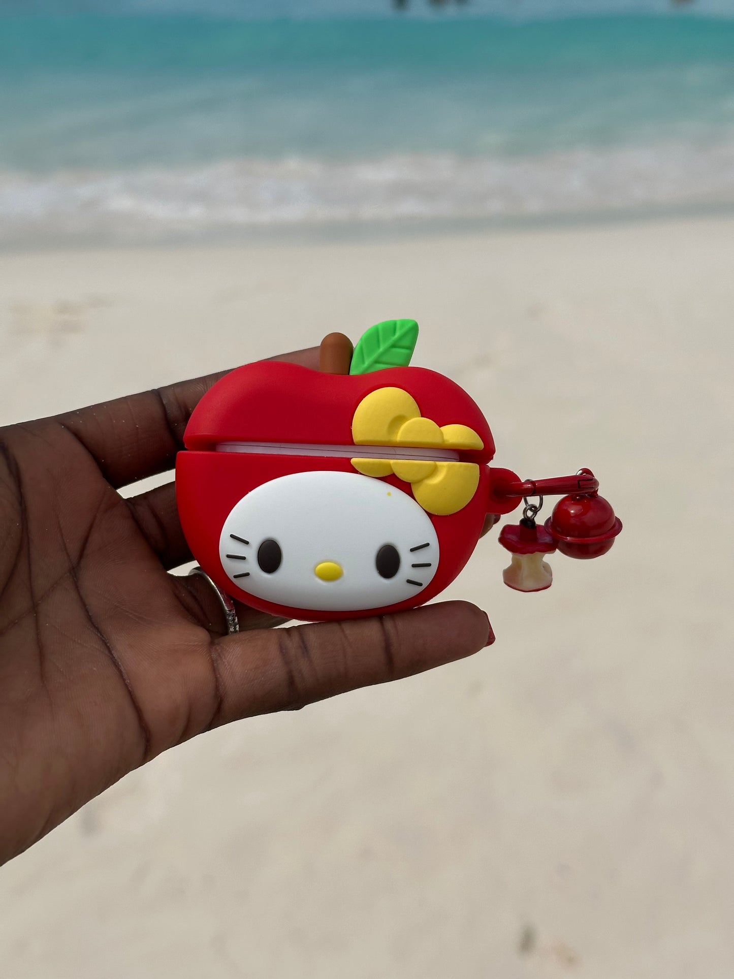 Cute Red AirPod case