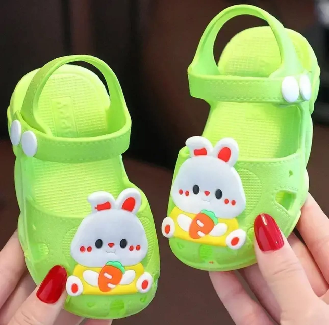 Cartoon Rabbit Sandals Summer Baby Girls' Shoes, Soft Sole