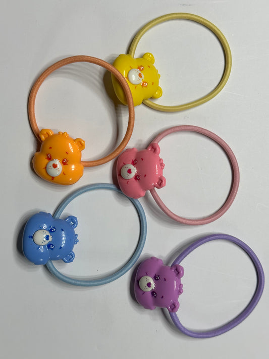 5PCS Bear Hair Ties for Baby/Toddler