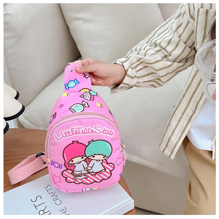 Sanrio Simple Casual Children's Crossbody/Chest Bag for girls