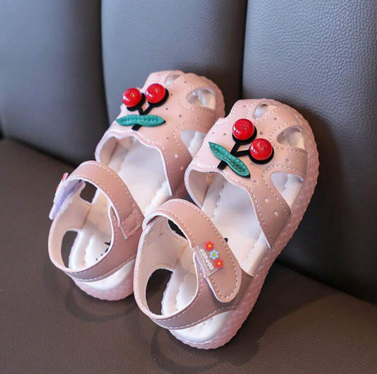 Cherry Breathable Sandals for toddler