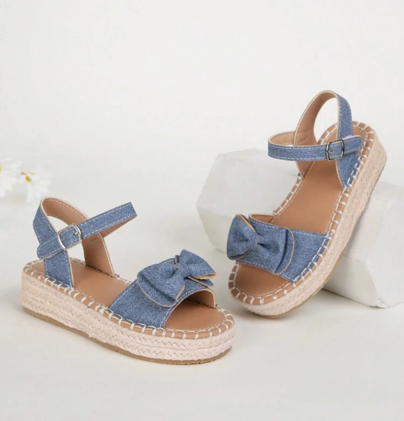 Denim Summer Girls shoes