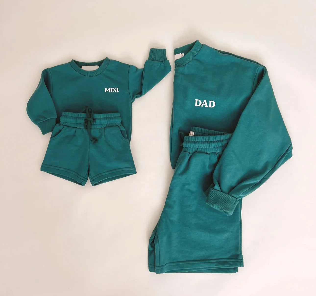 Mom/Dad and mini me Fleece sweatshirt