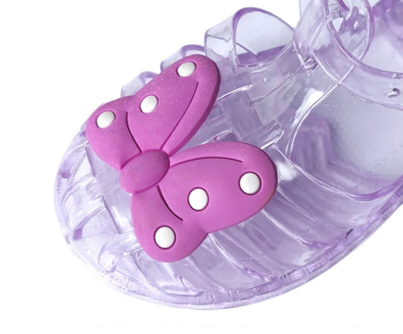 Toddler girls Summer transparent Bow