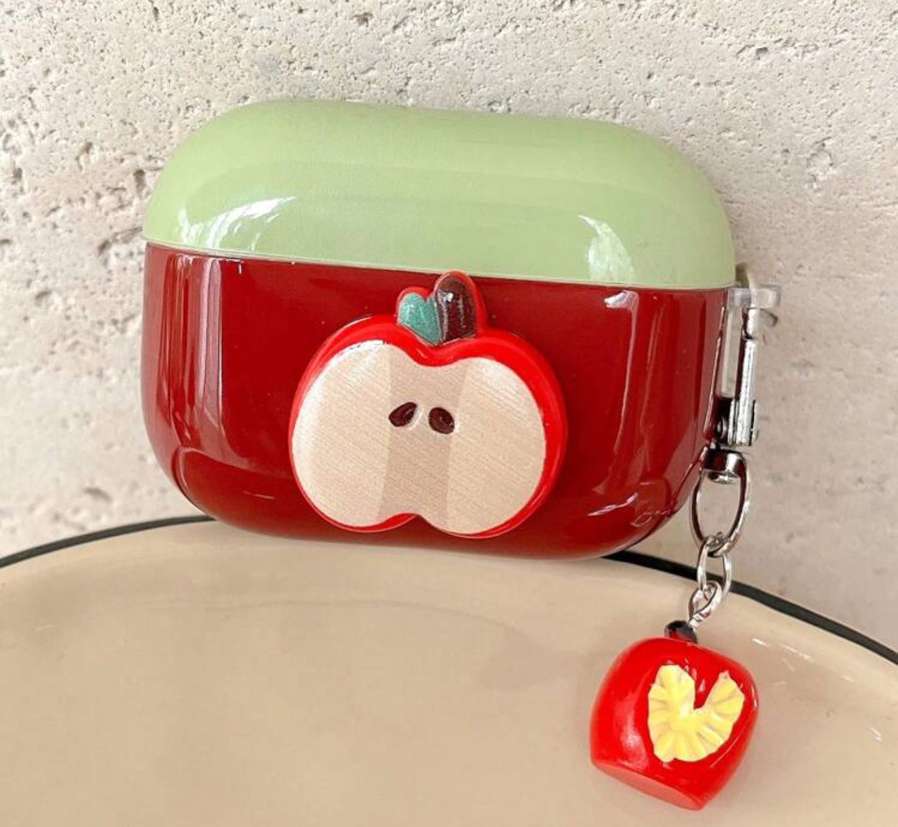 Apple Shape Earphones Case