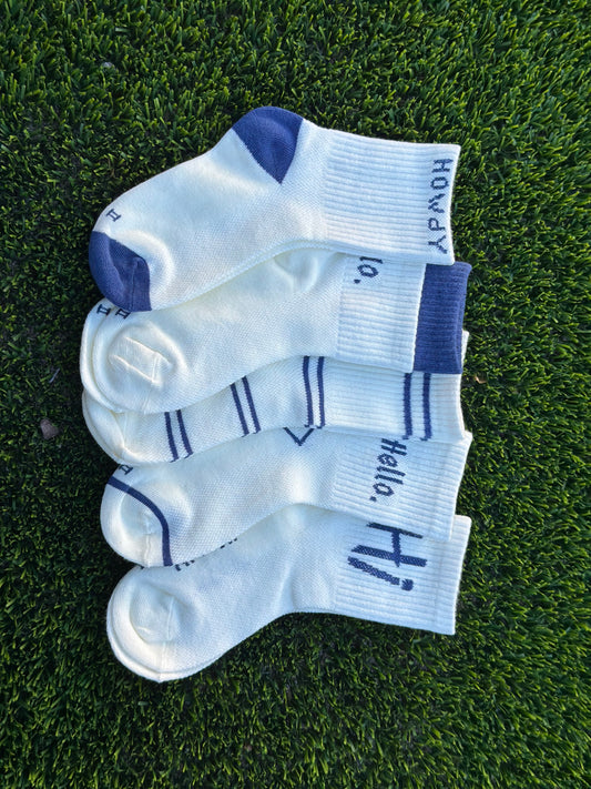 5 Pairs Hello socks for kids | JA.VA.NAH