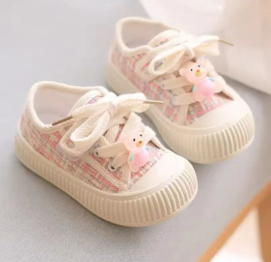 Canvas casual sport shoes for girls