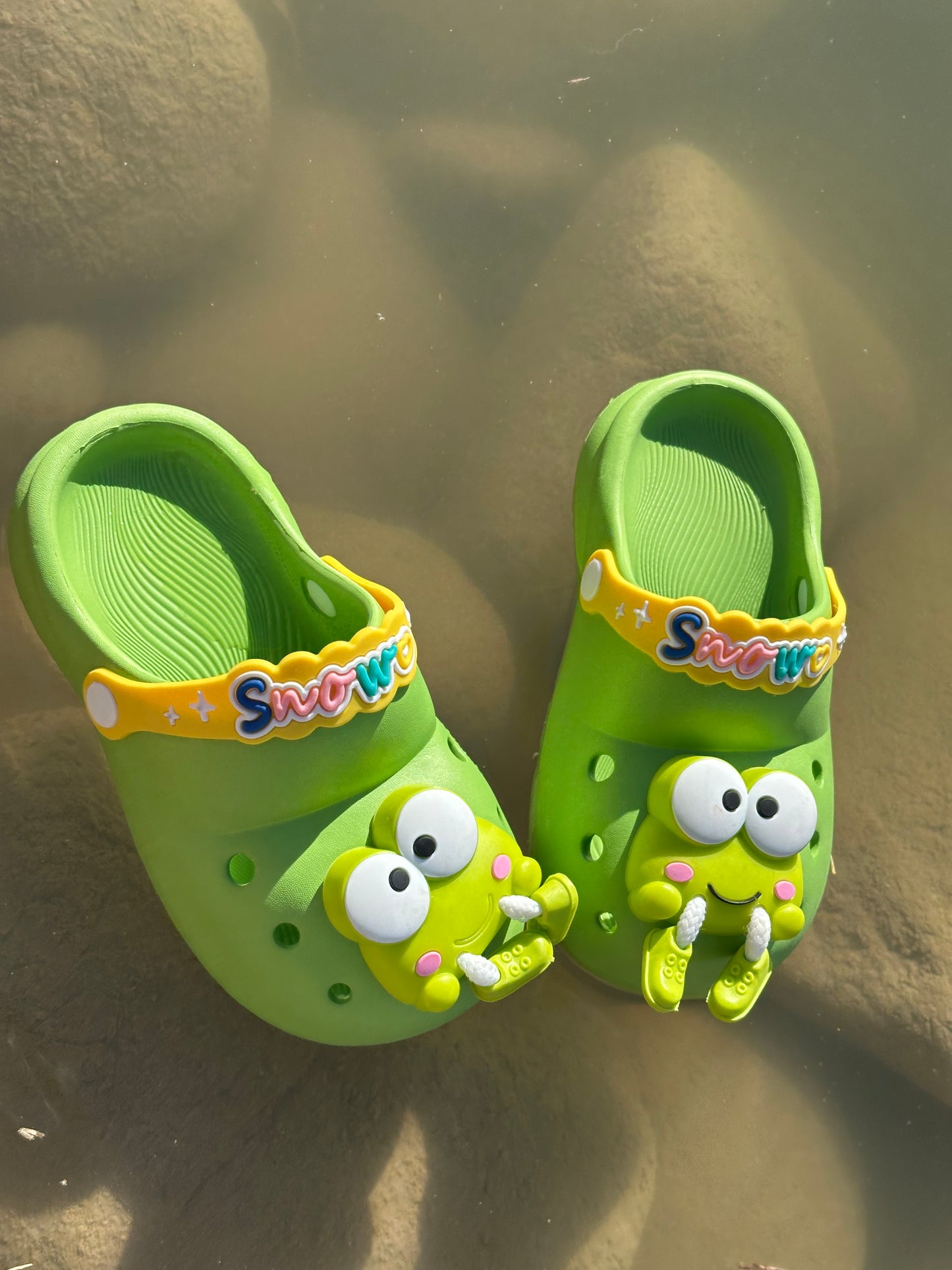 Green Cool Slippers for Girls/ Boys