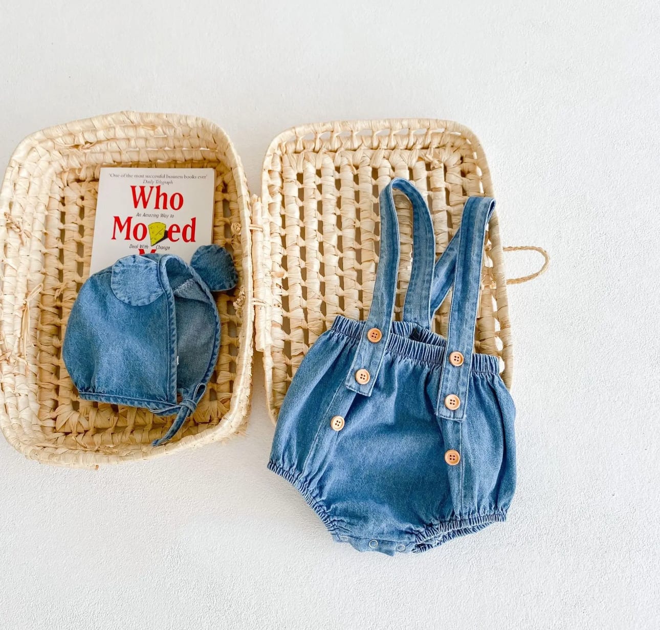 Baby 3 pcs denim suits