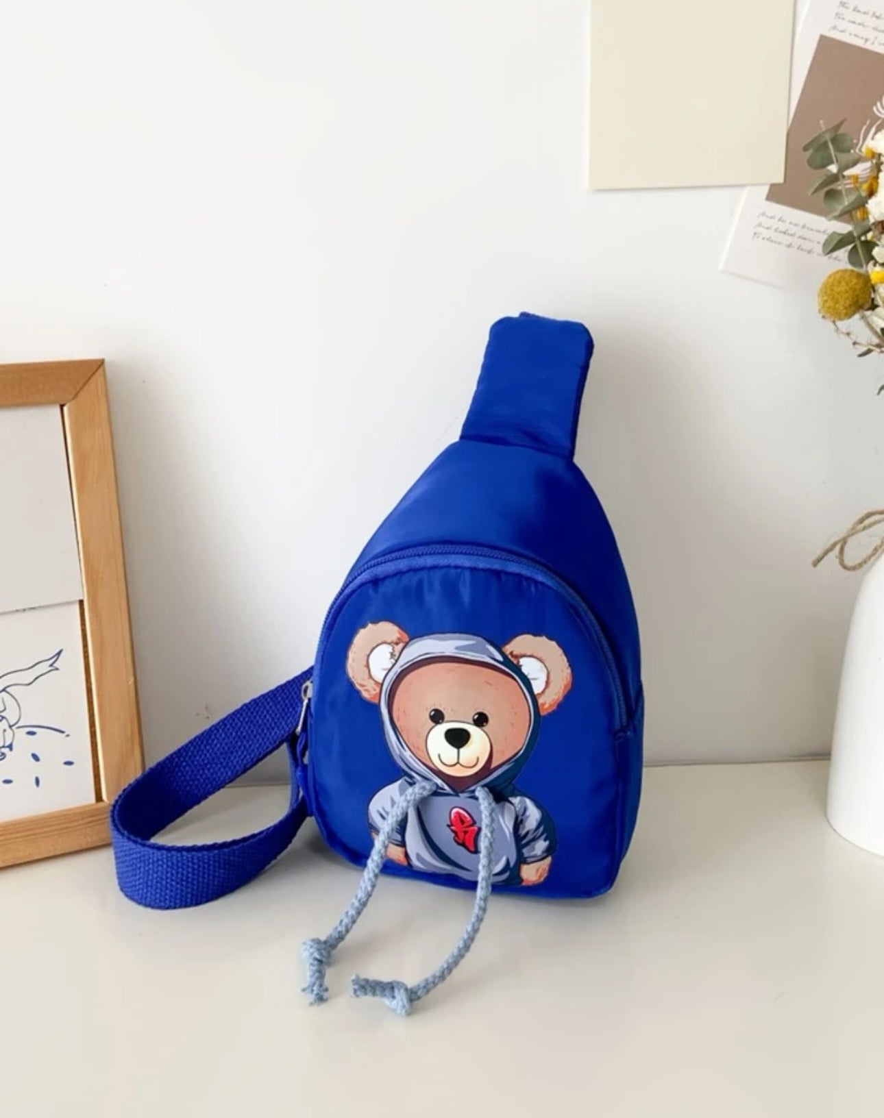 Cartoon Bear Pattern Mini Shoulder Crossbody Bag