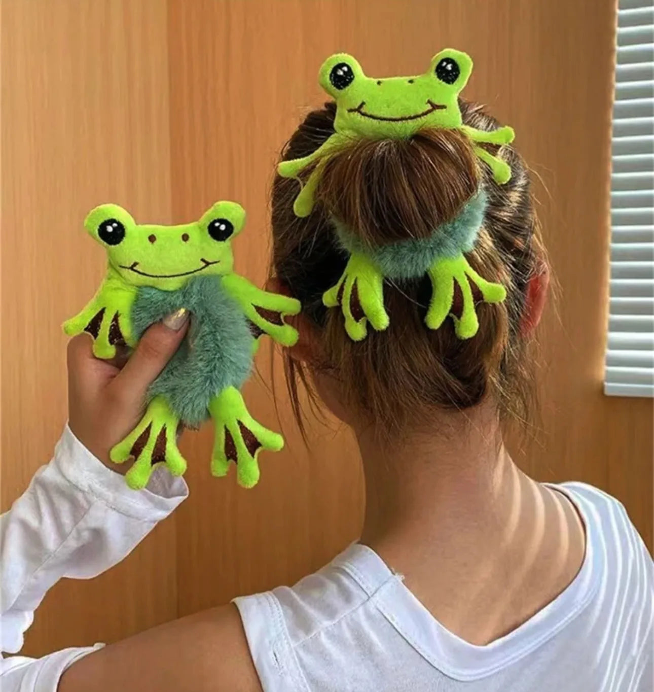 1pc Animal Plush Hair Tie