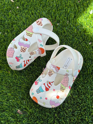 Ice Cream Toddler Girls Shoes | JA.VA.NAH