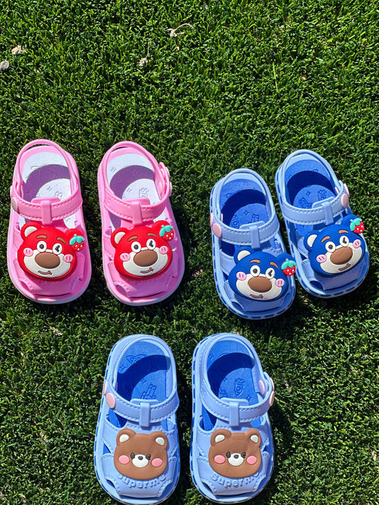 Baby walking plastic shoes(Soft insole)