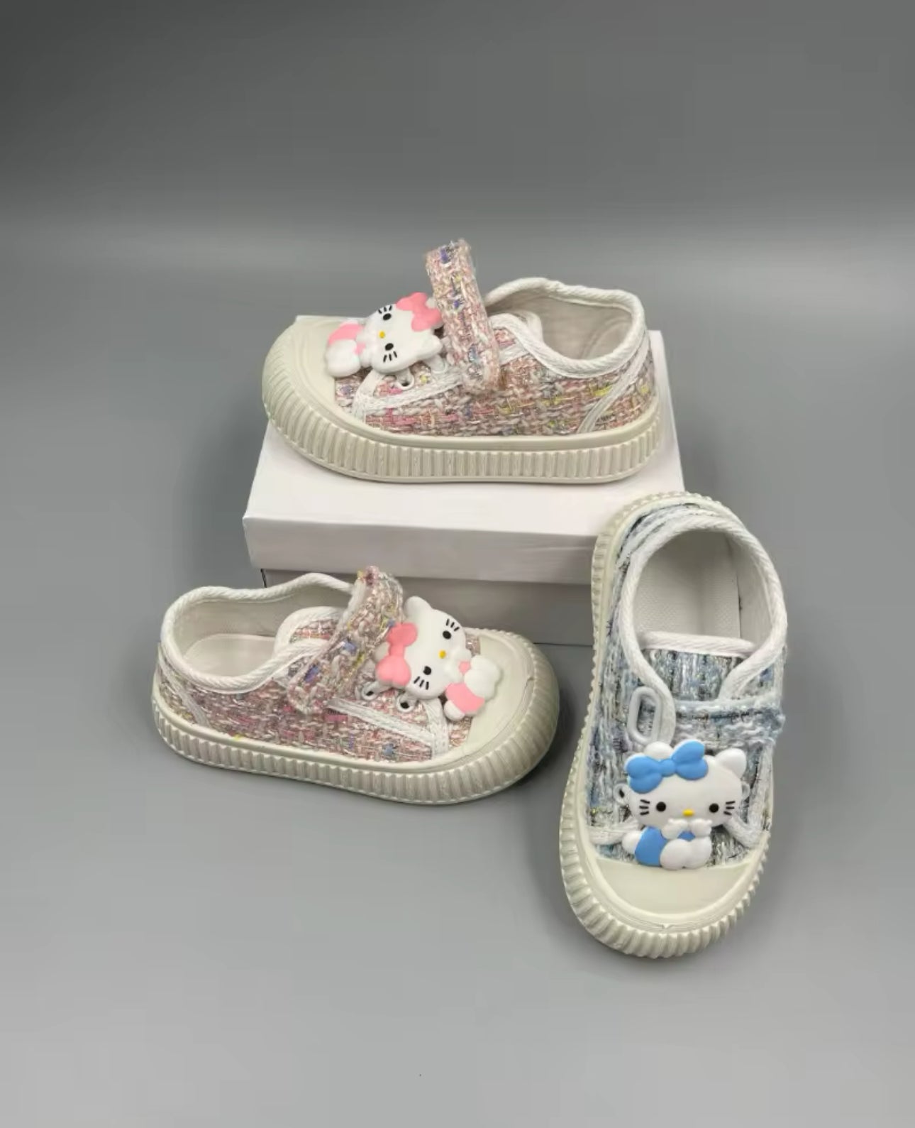 Vavoo Canvas Sneakers for toddler girls | JA.VA.NAH