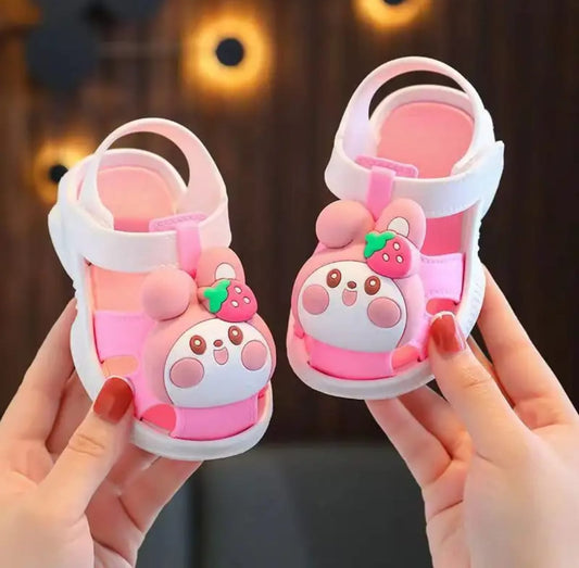 Cartoon Baby Sandals, for Boys Girls Non-Slip Soft Bottom