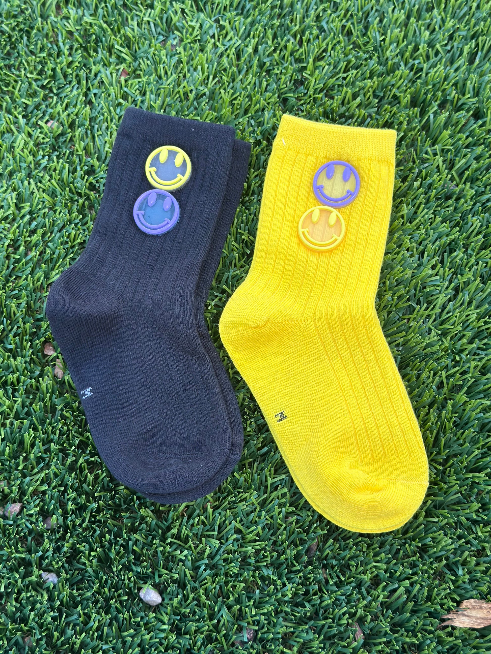 3 Pairs Smiley face Toddler/Youth Socks | JA.VA.NAH