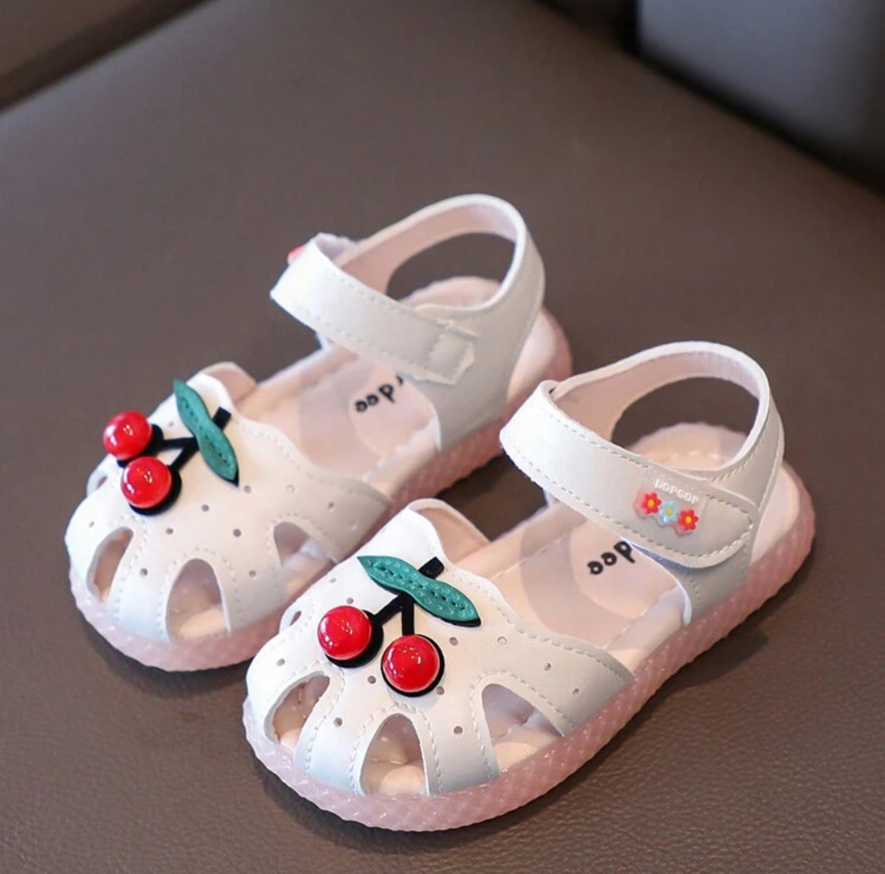 Cherry Breathable Sandals for toddler