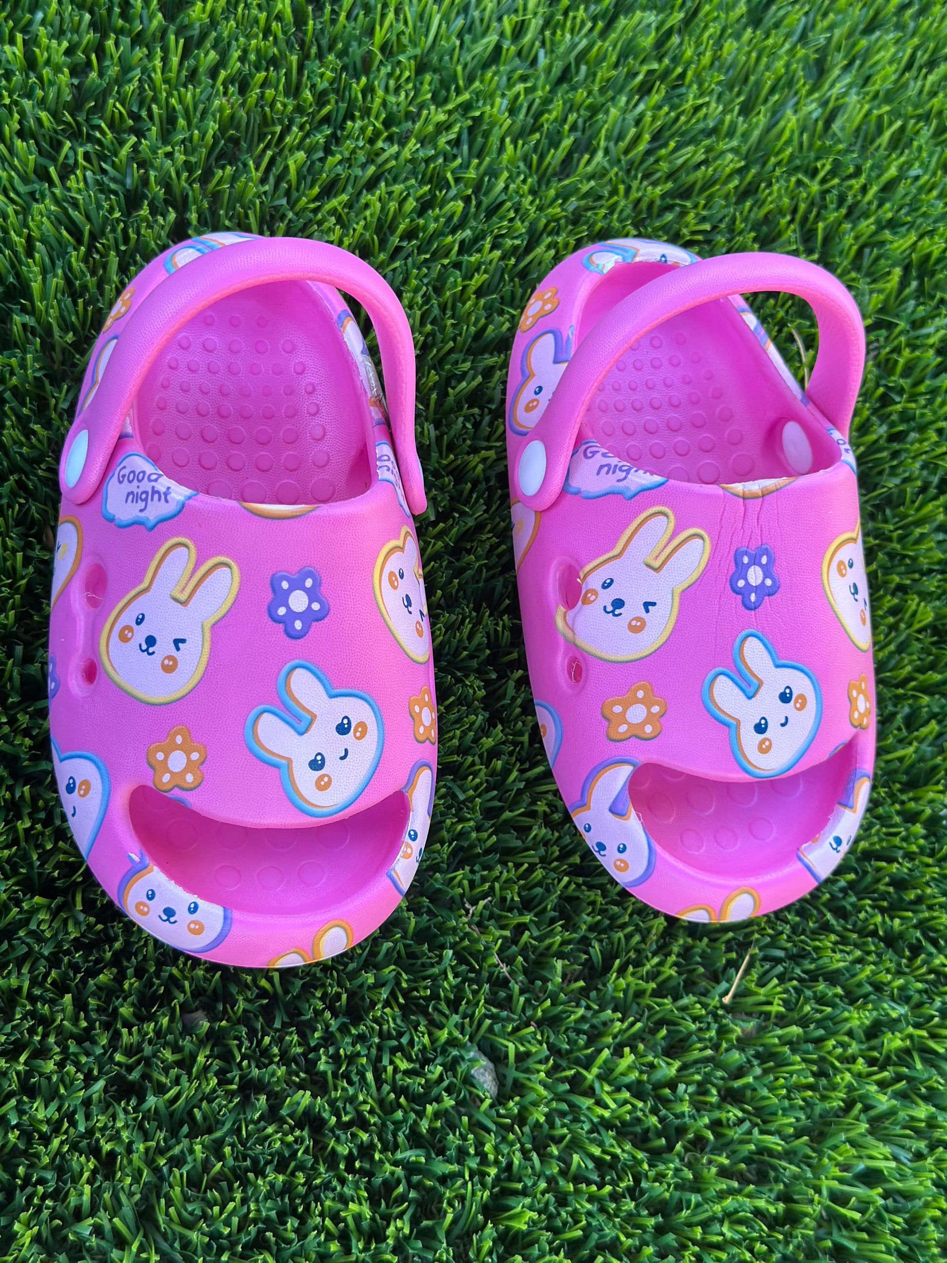 Kids Strawberry/Good night clogs for Toddler girls | JA.VA.NAH