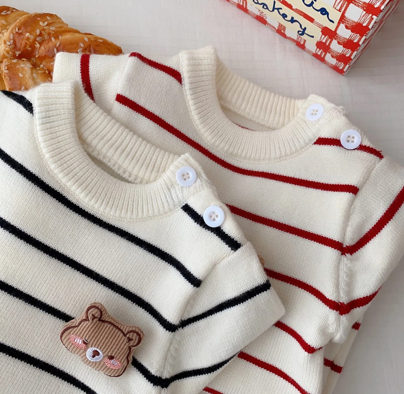 Baby Knitwear Bear jumpsuit