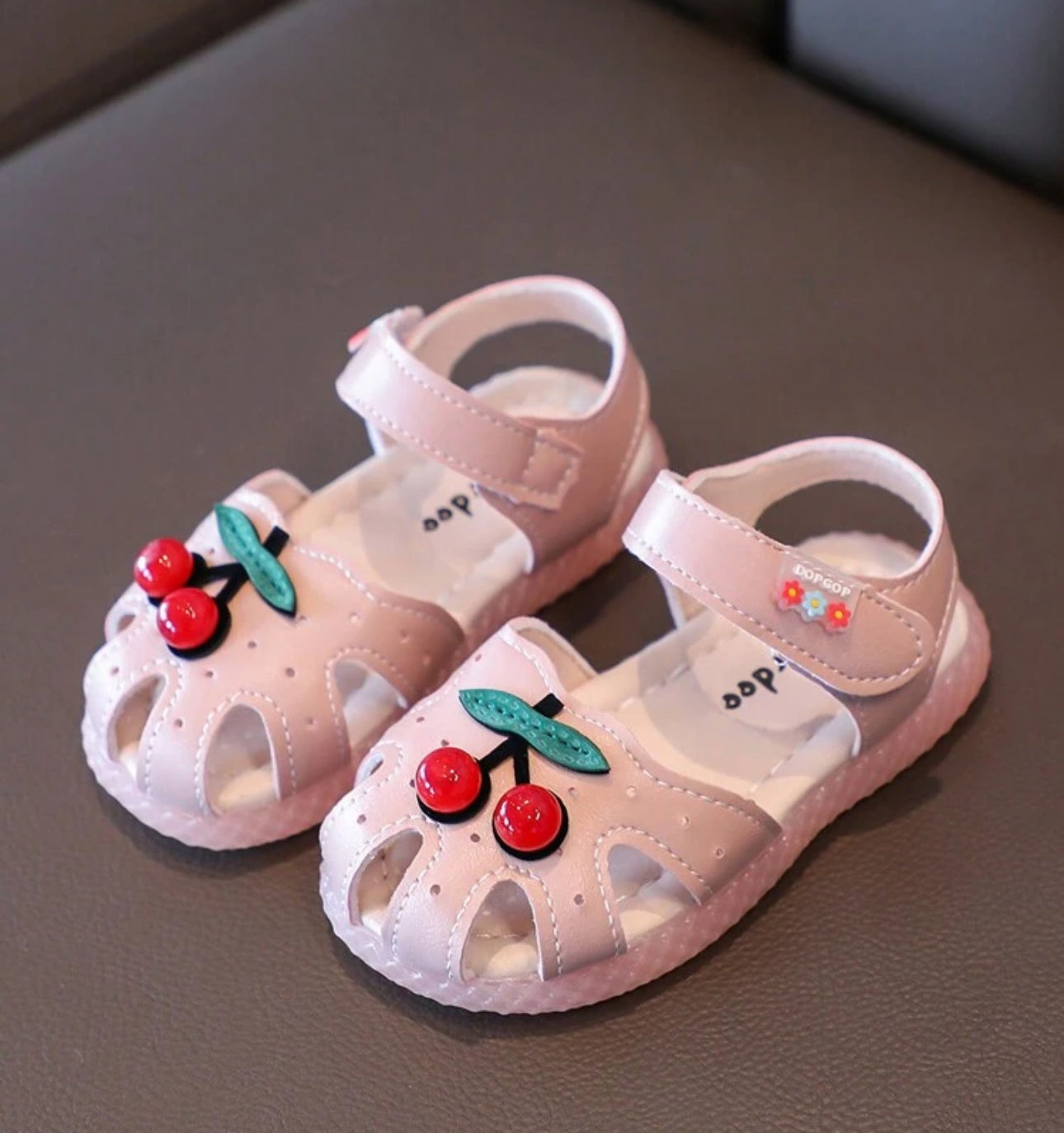 Cherry Breathable Sandals for toddler