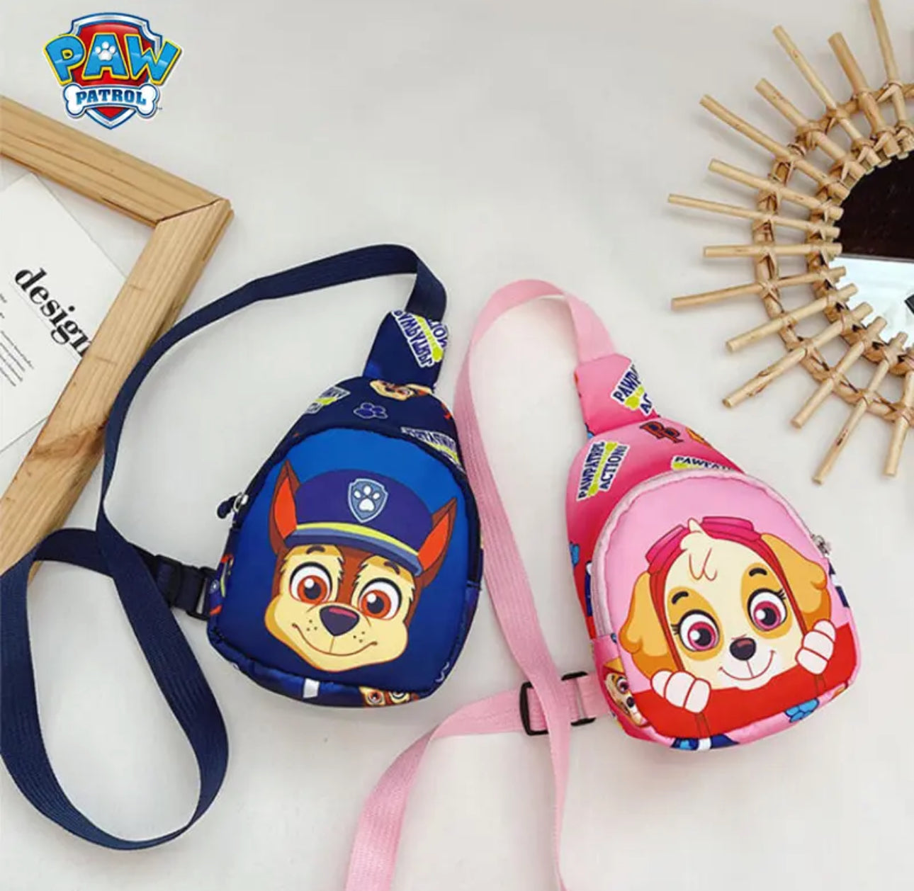 Paw Patrol Chest kids bag For Boys Girls