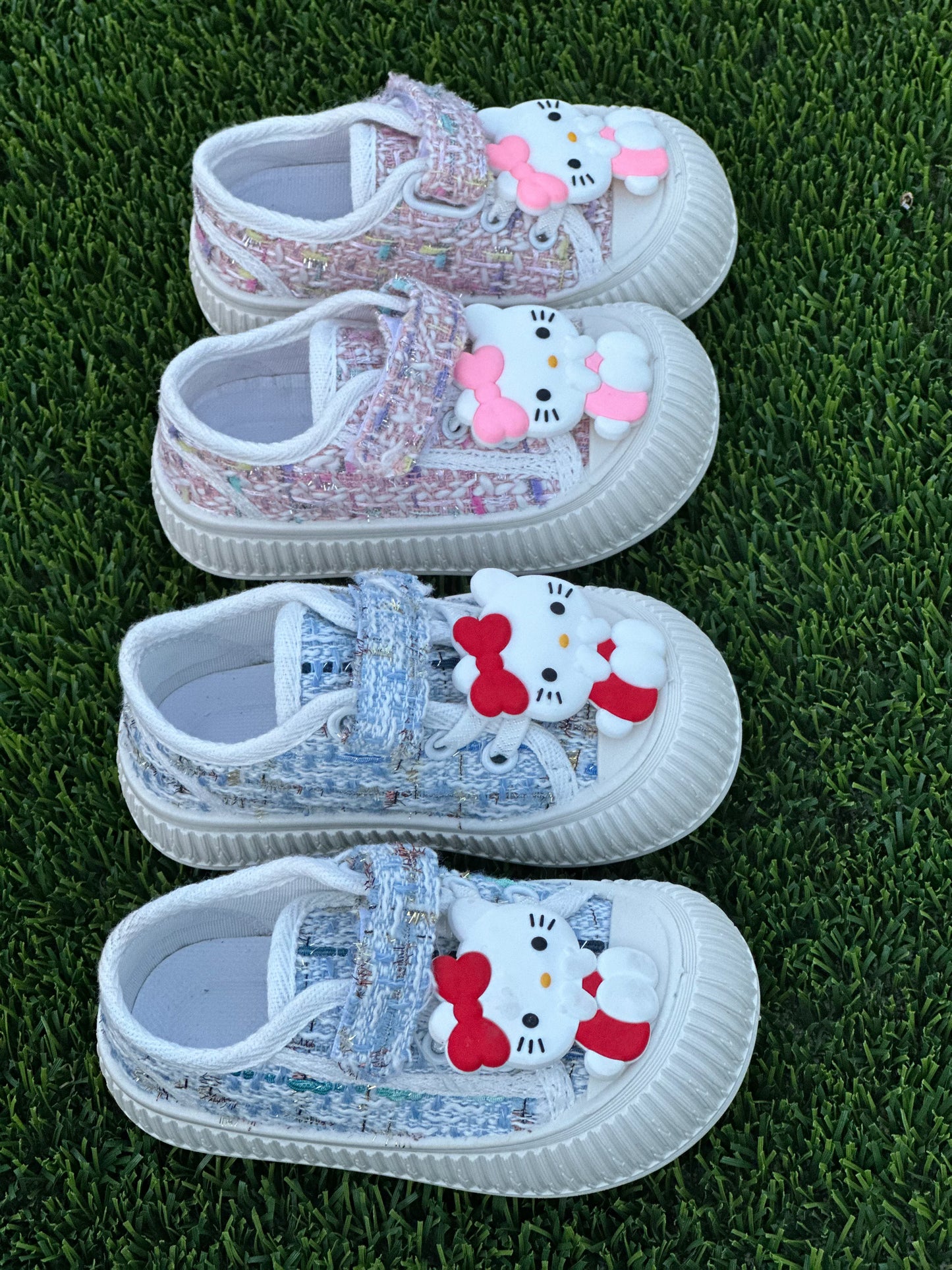 Vavoo Canvas Sneakers for toddler girls | JA.VA.NAH