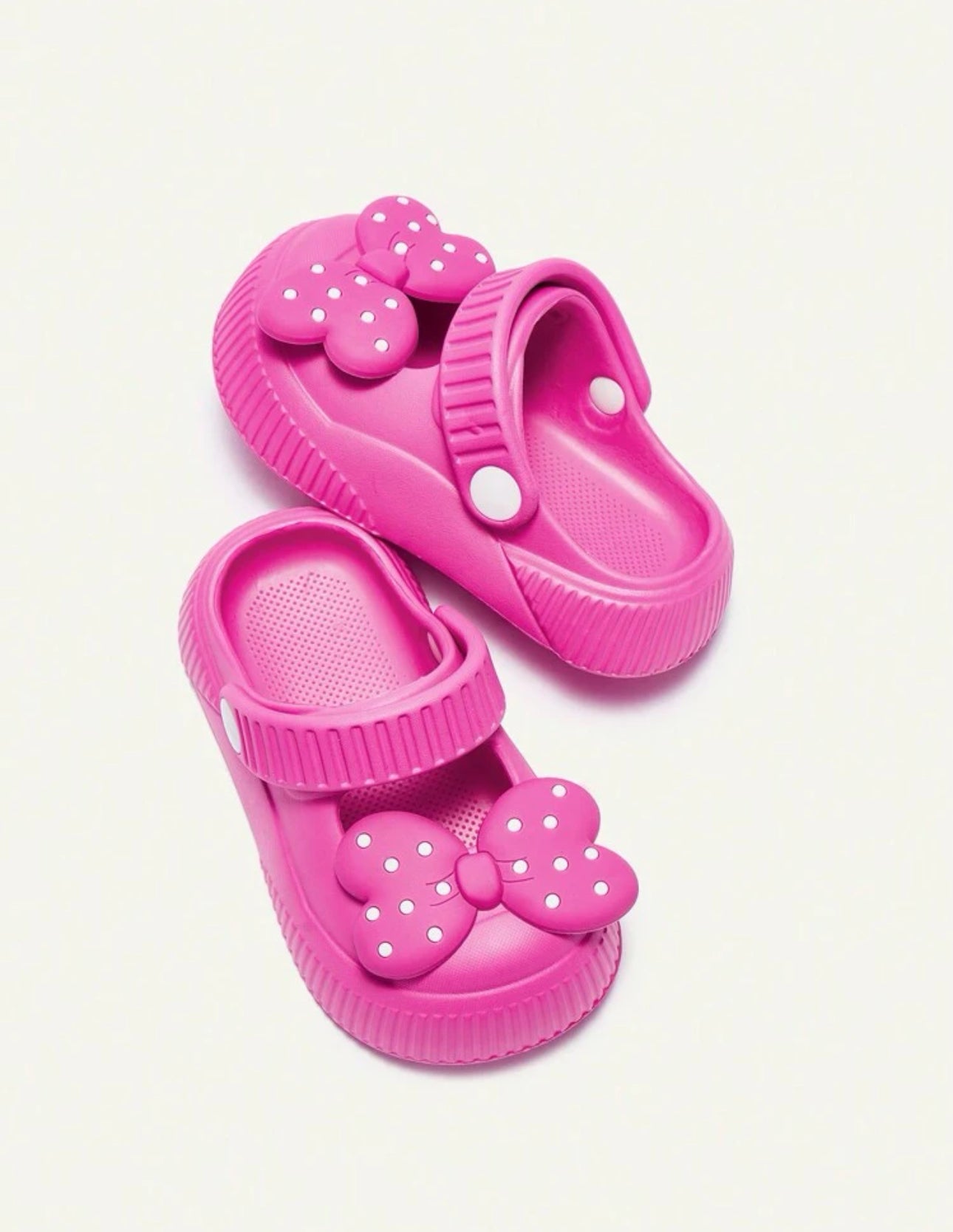 Ava cute Bow summer closed toe for girls