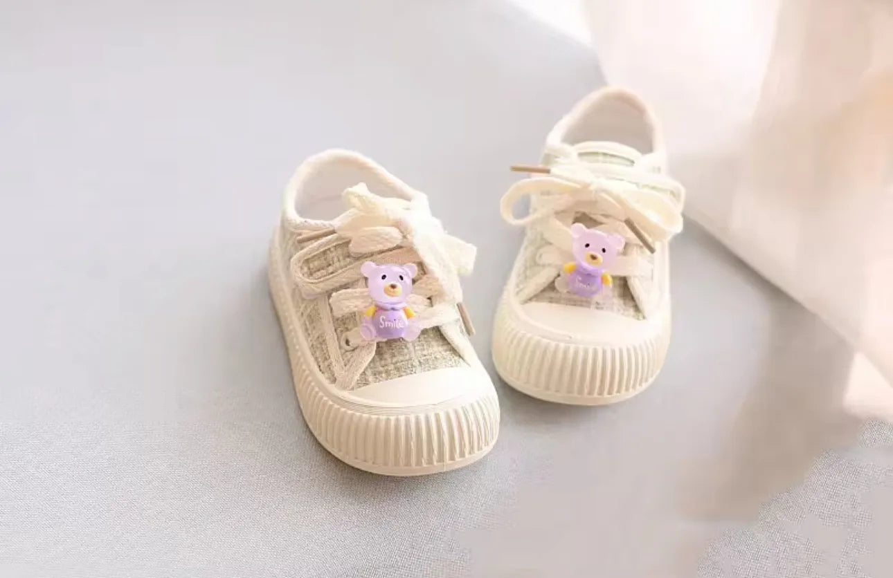 Canvas casual sport shoes for girls