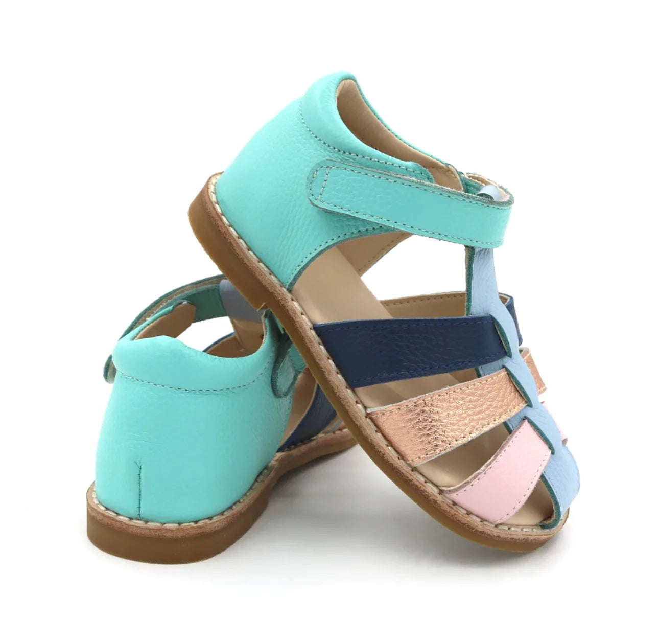 Ava Simpi Hook and Loop Cross Sandals