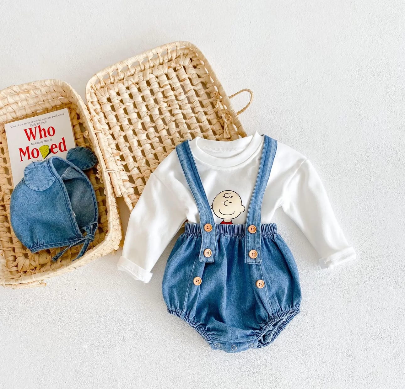 Baby 3 pcs denim suits